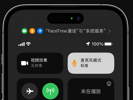 全州苹果授权维修网点分享iPhone在通话时让你的声音更清晰 