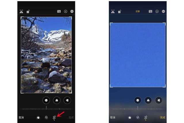 全州苹果手机维修分享iPhone手机如何使用裁剪功能隐藏照片 