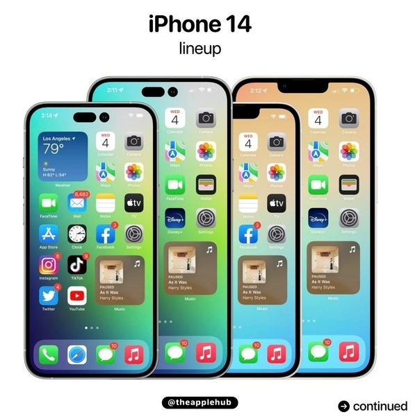 全州苹果14维修分享iPhone 14全家福 