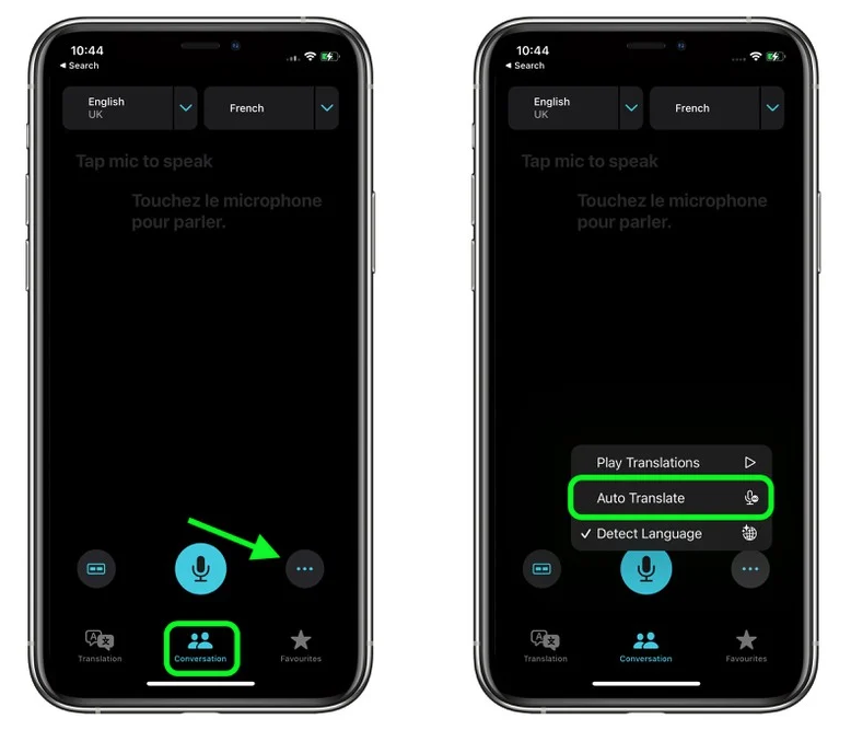 全州苹果手机维修分享iOS 15 “翻译” App 新改进 