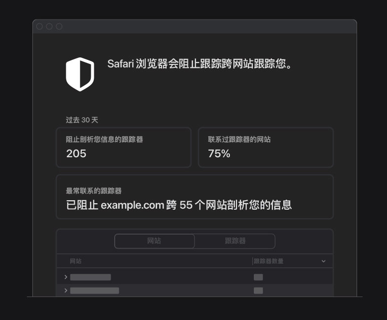 全州苹果手机维修分享如何在 Safari 浏览器中查看和打开隐私报告 