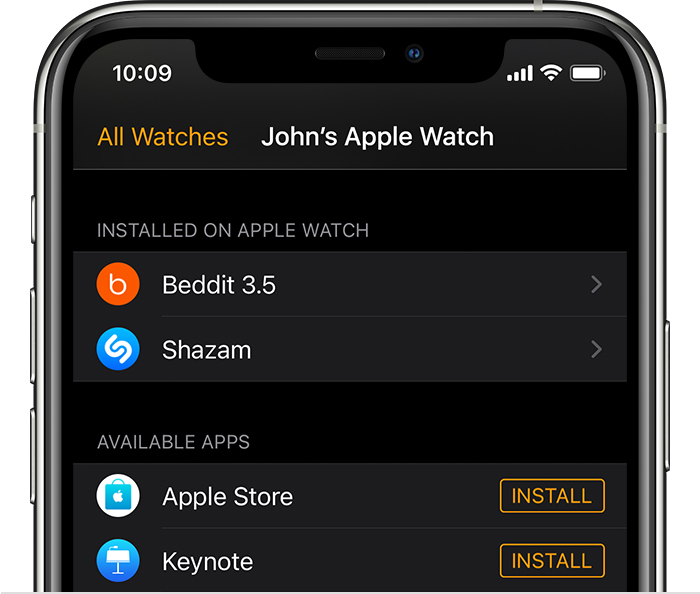 全州苹果手机维修分享如何在 Apple Watch 上下载应用 